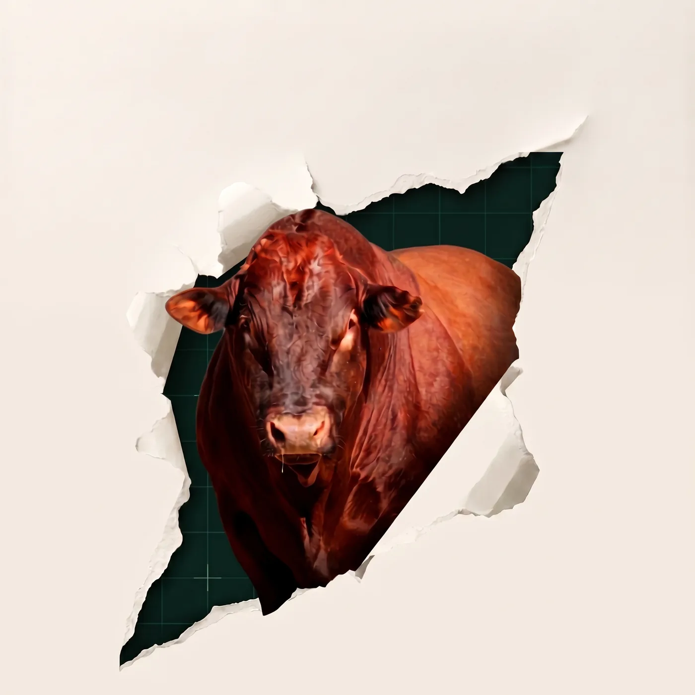 Bonsmara bull — the Farm Flow difference